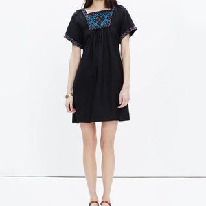 NWT Madewell Embroidered Wander Dress Size S